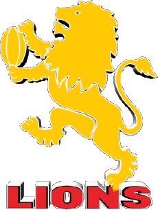 Sports Rugby Club Logo Afrique du Sud Golden Lions 