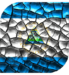 Fahnen Amerika Nicaragua Platz 