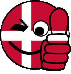 Flags Europe Denmark Smiley-01 