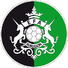 Sports FootBall Club France Logo Nouvelle-Aquitaine 23 - Creuse Entente du Football Aubussonnais 