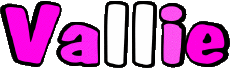 Prénoms FEMININ - UK - USA V Vallie 