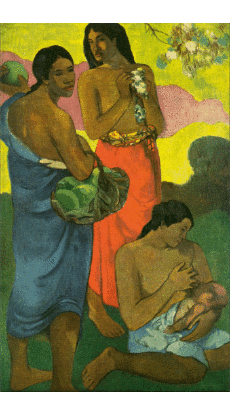 Humor -  Fun Artists Painter Paul Gauguin 