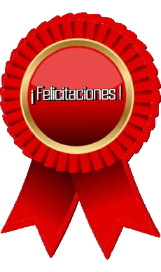 Messages Espagnol Felicitaciones 01 