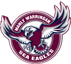 Logo 2003-Sports Rugby Club Logo Australie Manly Warringah Sea Eagle Logo 2003