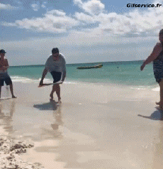 Humor -  Fun Sport Skim board Stürze - Fail 