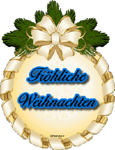 Messages Allemand Fröhliche  Weihnachten Serie 05 