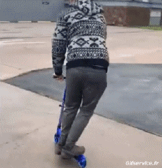 Umorismo -  Fun Trasporti Scooter Fail 