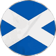 Drapeaux Europe Ecosse Rond 