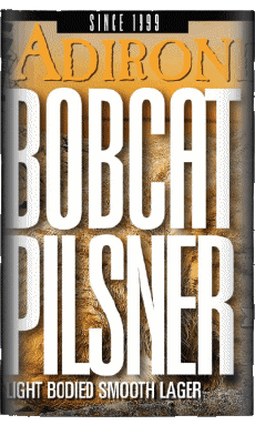 Bobcat Pilsner-Bebidas Cervezas USA Adirondack Bobcat Pilsner