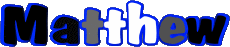 Vorname MANN - UK - USA - IRL - AUS - NZ M Matthew 