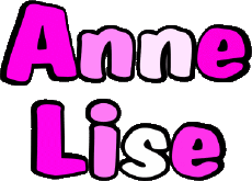 First Names FEMININE - France A Composed Anne Lise 