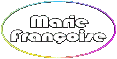 Nome FEMMINILE - Francia M Composto Marie Françoise 