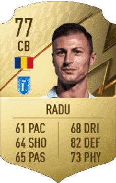 Multimedia Videogiochi F I F A - Giocatori carte Romania Stefan Radu 