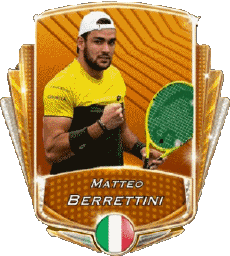 Sports Tennis - Players Italy Matteo Berrettini 
