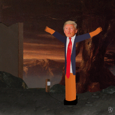 Umorismo -  Fun GIF Artista Scorpion Dagger 