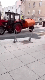 Humour - Fun Transports Tracteurs Accident Fail 
