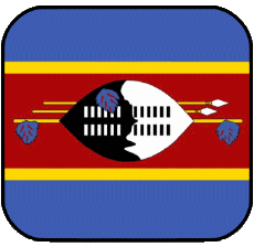 Fahnen Afrika Eswatini Platz 