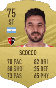 Multi Média Jeux Vidéo F I F A - Joueurs Cartes Argentine Ignacio Scocco 