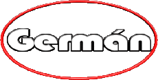 Prénoms MASCULIN - Espagne G Germán 