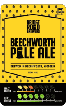 Beechworth Pale ale-Bevande Birre Australia BRB - Bridge Road Brewers Beechworth Pale ale