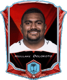Sports Rugby - Joueurs Fidji Mesulame Dolokoto 