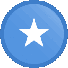 Banderas África Somalia Rond 