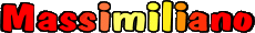Vorname MANN - Italien M Massimiliano 