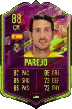 Multimedia Vídeo Juegos F I F A - Jugadores  cartas España Daniel Parejo Muñoz 
