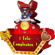 Mensajes Español Feliz Cumpleaños Animales 010 