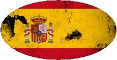 Banderas Europa España Oval 