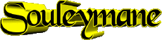 Vorname MANN - Maghreb Muslim S Souleymane 