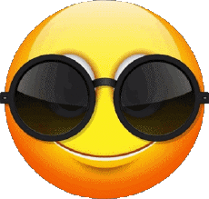 Messagi Emoticon Occhiali da sole 