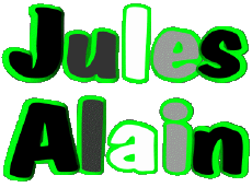 Prénoms MASCULIN - France J Composé Jules Alain 