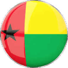 Bandiere Africa Guinea Bissau Tondo 