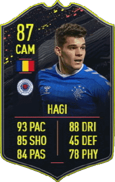 Multimedia Videospiele F I F A - Karten Spieler Rumänien Ianis Hagi 