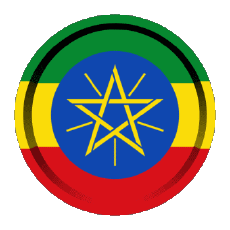Bandiere Africa Etiopia Rotondo - Anelli 