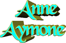 Prénoms FEMININ - France A Composé Anne Aymone 
