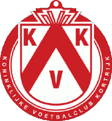 Logo-Deportes Fútbol Clubes Europa Bélgica Courtray - Kortrijk - KV Logo