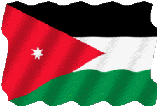 Flags Asia Jordan Waving 