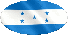 Flags America Honduras Oval 