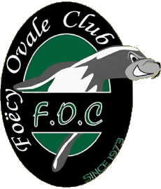 Sports Rugby Club France Logo Dept 18 Foecy Ovale Club 