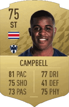 Multi Média Jeux Vidéo F I F A - Joueurs Cartes Costa Rica Joel Campbell 
