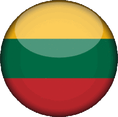 Drapeaux Europe Lituanie Rond 