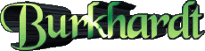 Vorname Mann - Deutschland B Burkhardt 