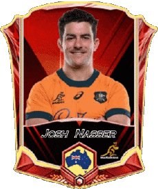 Deportes Rugby - Jugadores Australia Equipo 2025 Josh Nasser 