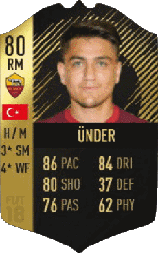 Multimedia Vídeo Juegos F I F A - Jugadores  cartas Turquía Cengiz Ünder 