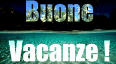 Messages Italian Buone Vacanze Animated Background 001 
