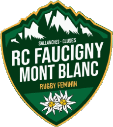 Deportes Rugby Club Francia Logo Dept 74 RC Faucigny Mont Blanc Féminin 