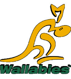 Wallabies Logo-Sports Rugby Equipes Nationales - Ligues - Fédération Océanie Australie Wallabies Logo