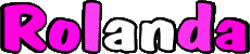 Nombre FEMENINO - Italia R Rolanda 